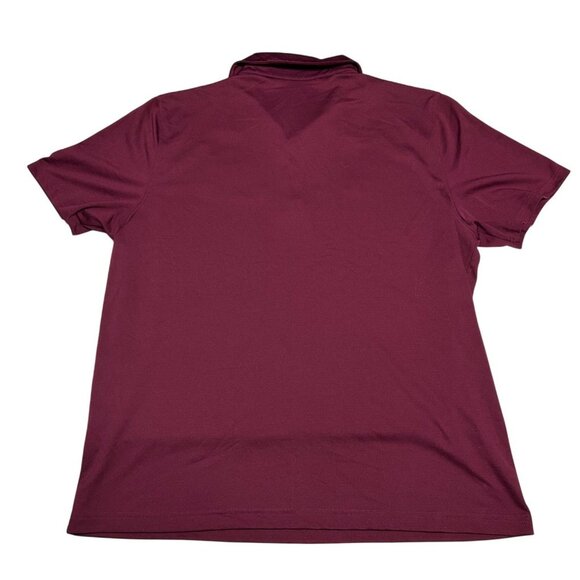 Under Armour Mens Towson Generals Polo Shirt XXL Maroon Polyester Performance - Picture 3 of 6